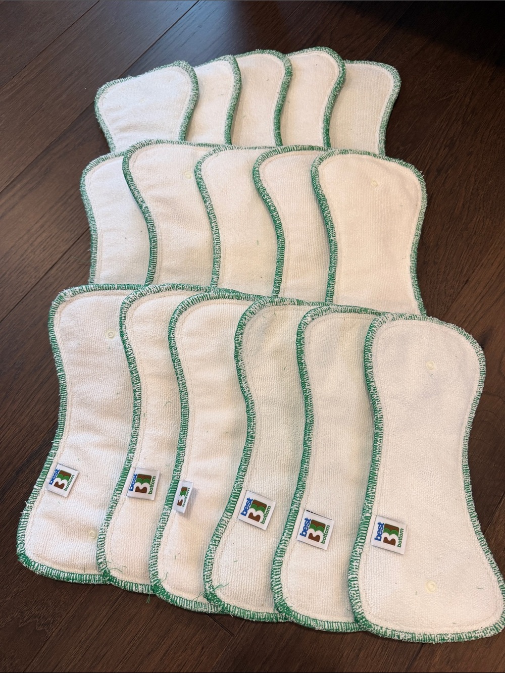 Best Bottom Polyester/Nylon Diaper Inserts Small - Set of 15 - C35-010